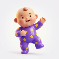 Kling AI Baby Dance logo