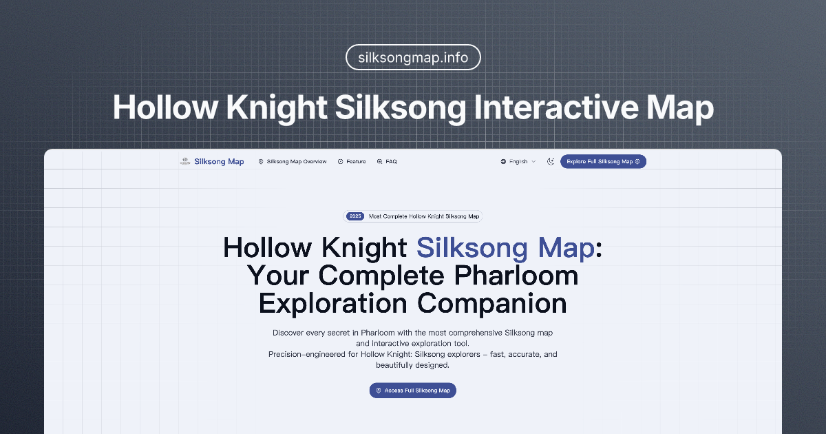 Silksong Map