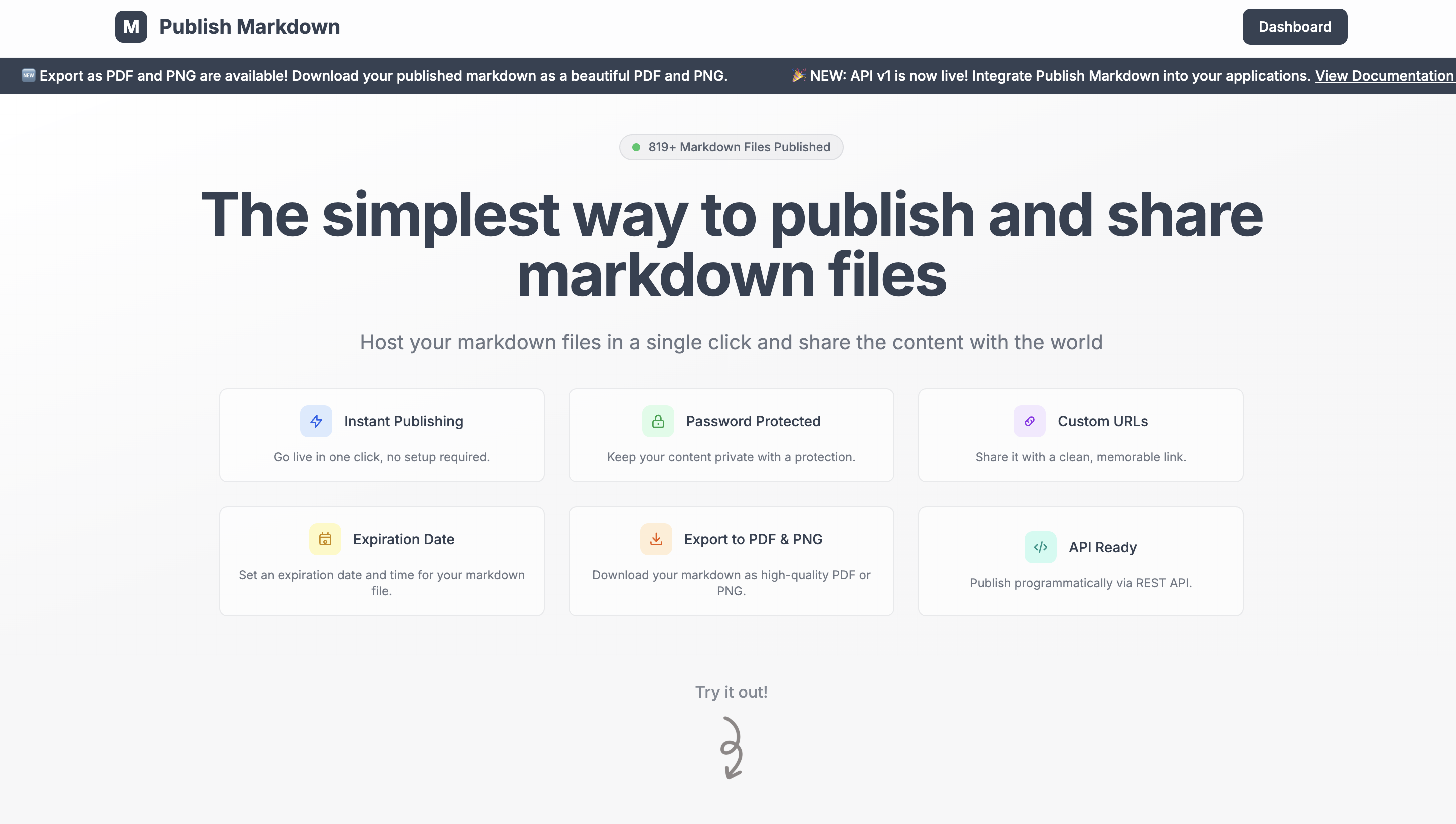 Publish Markdown