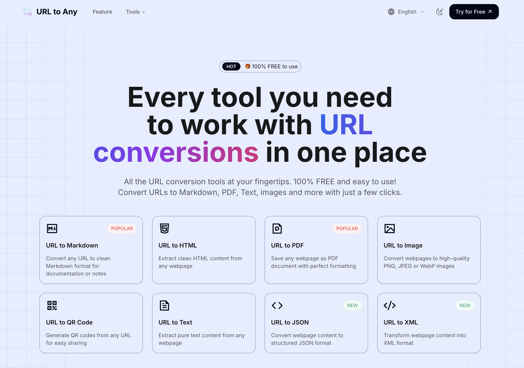 URL to Any