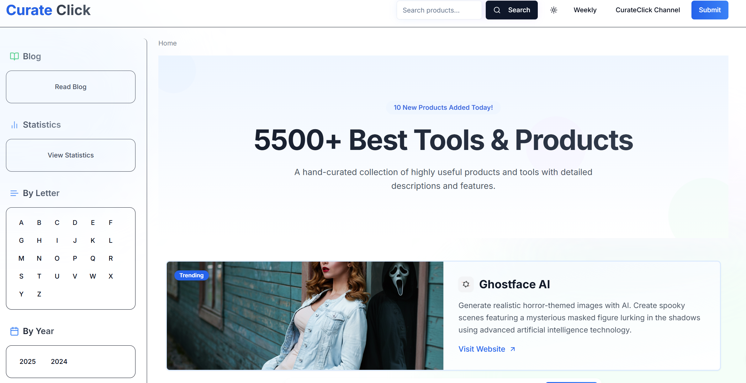Curate Click