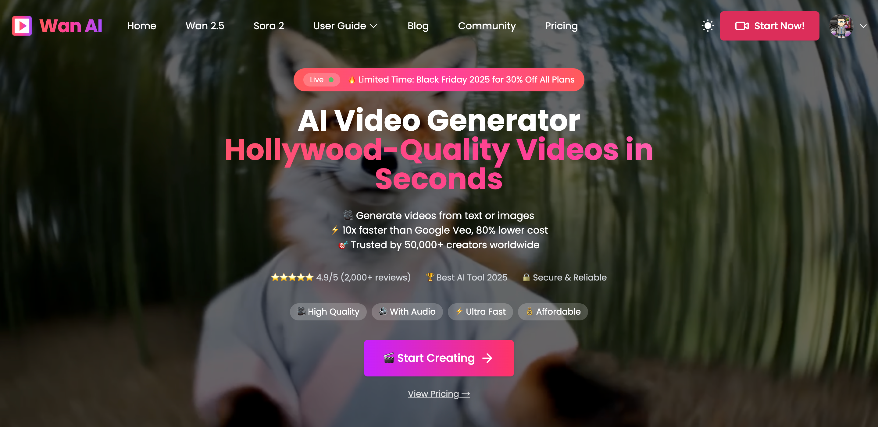 Wan AI Video Generator