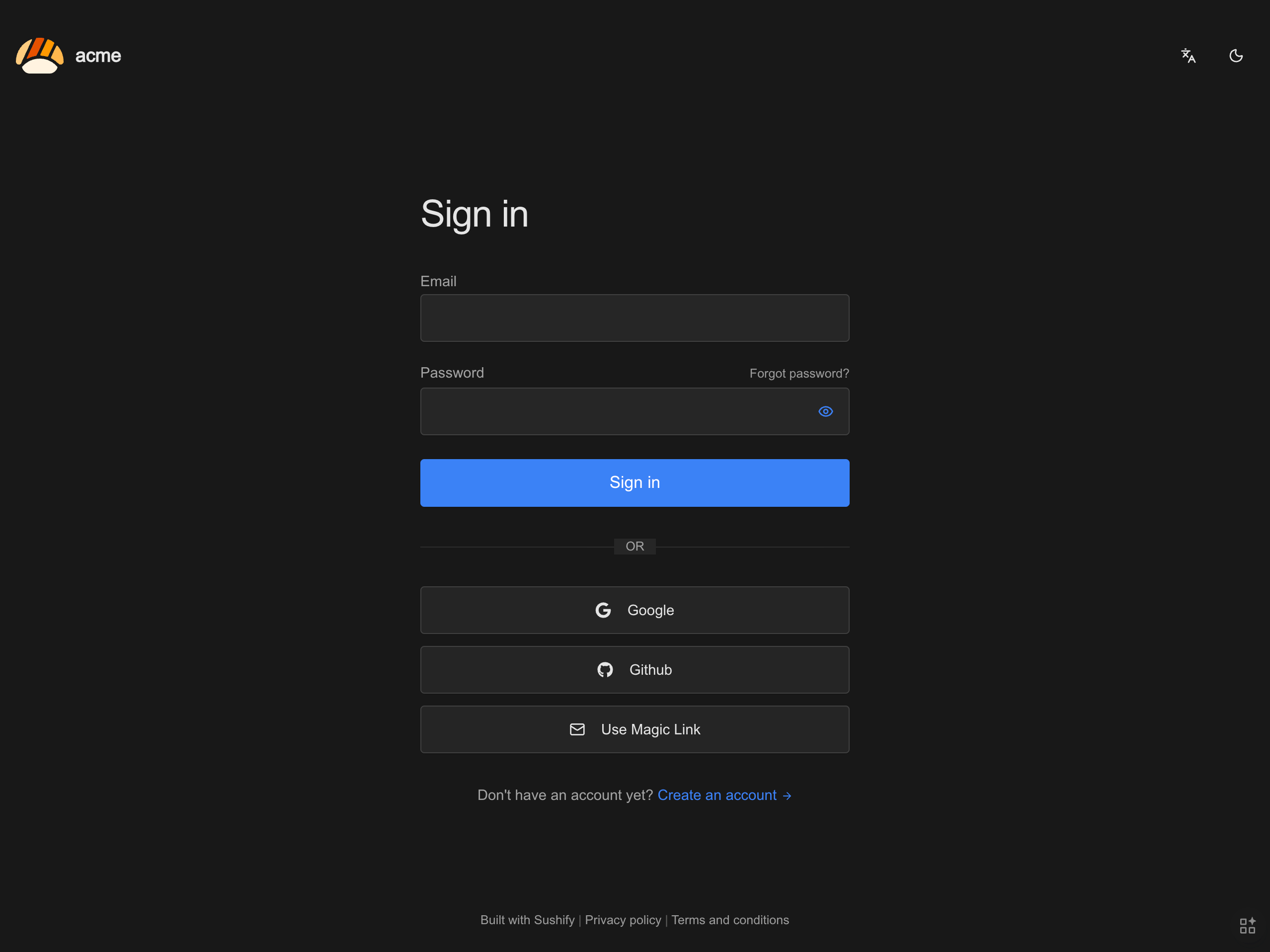 Sushify AI SaaS Starter Kit