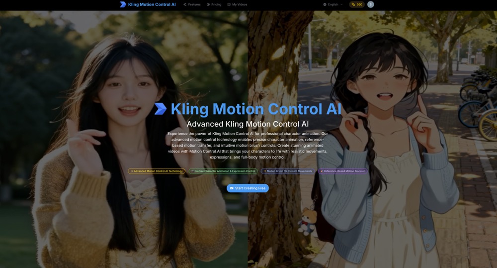 Kling Motion Control AI