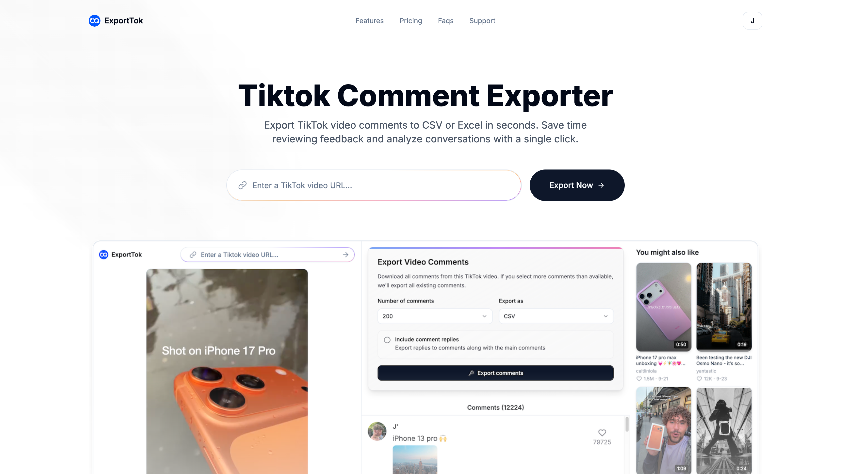 ExportTok