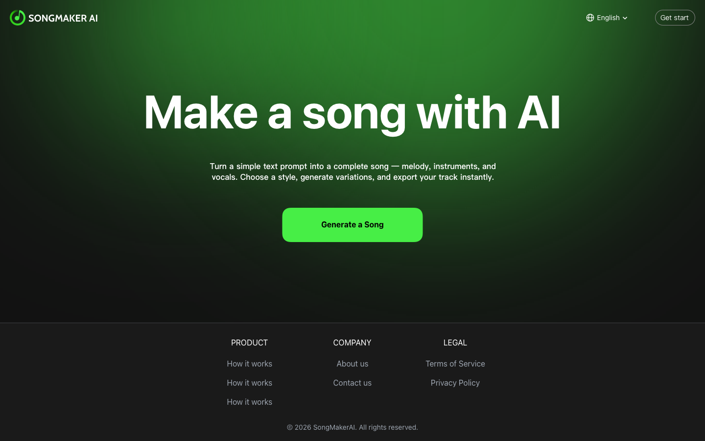 SongMakerAI 