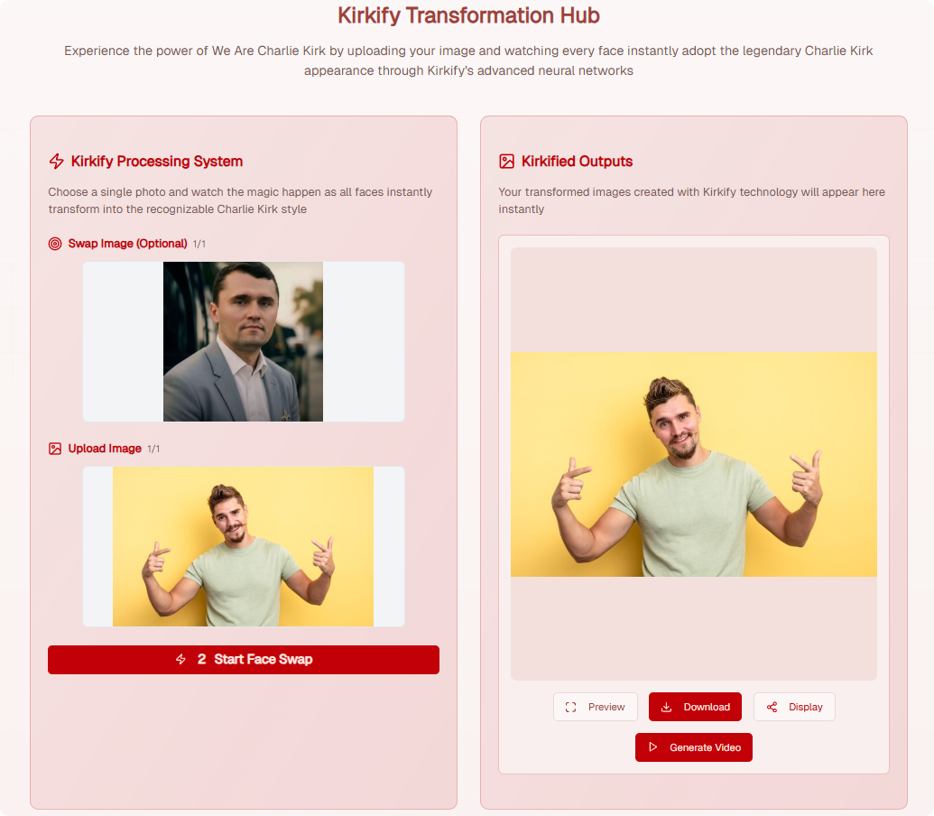 Charlie Kirk AI