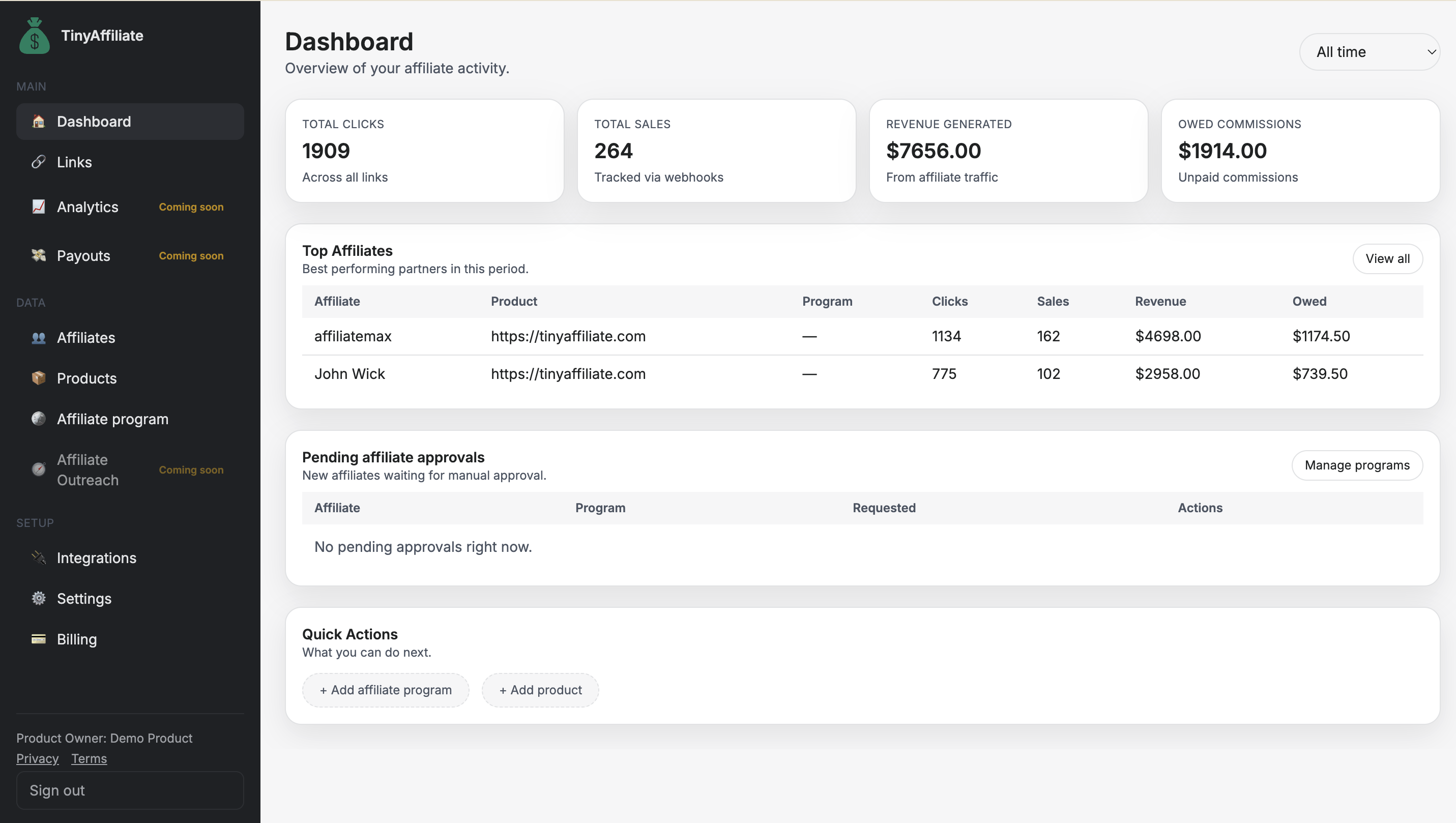 TinyAffiliate