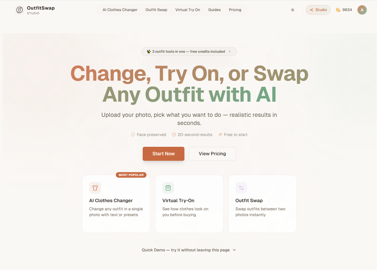 OutfitSwap Studio