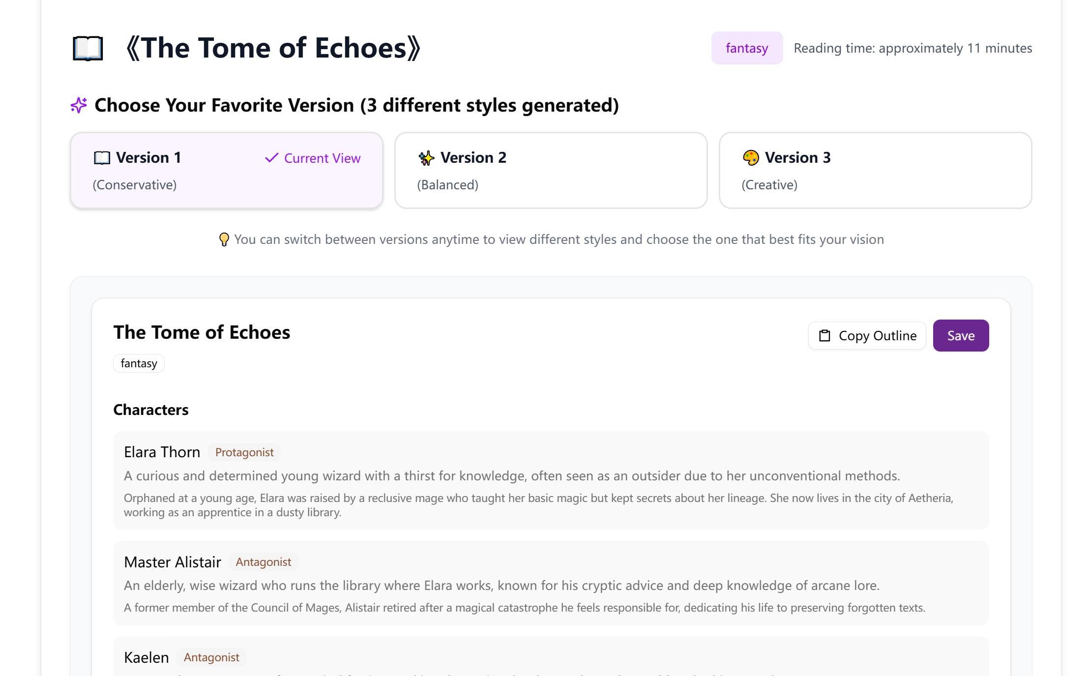 AI Story Generator