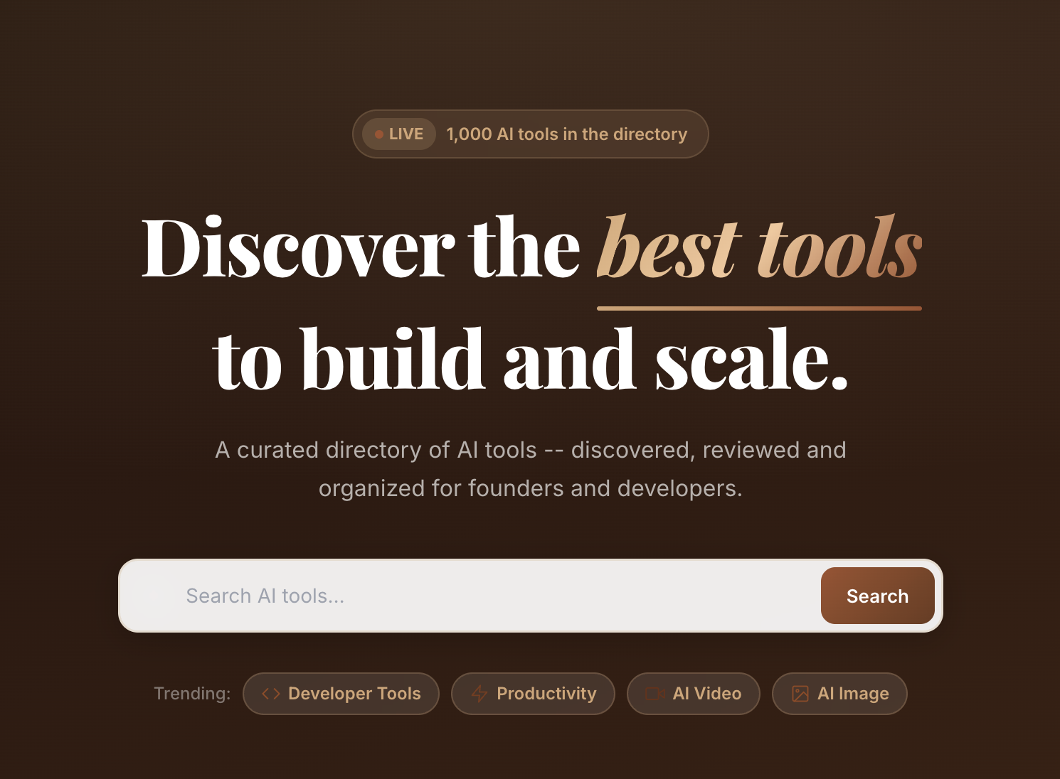 Directory for AI