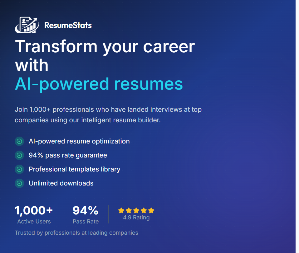 ResumeStats