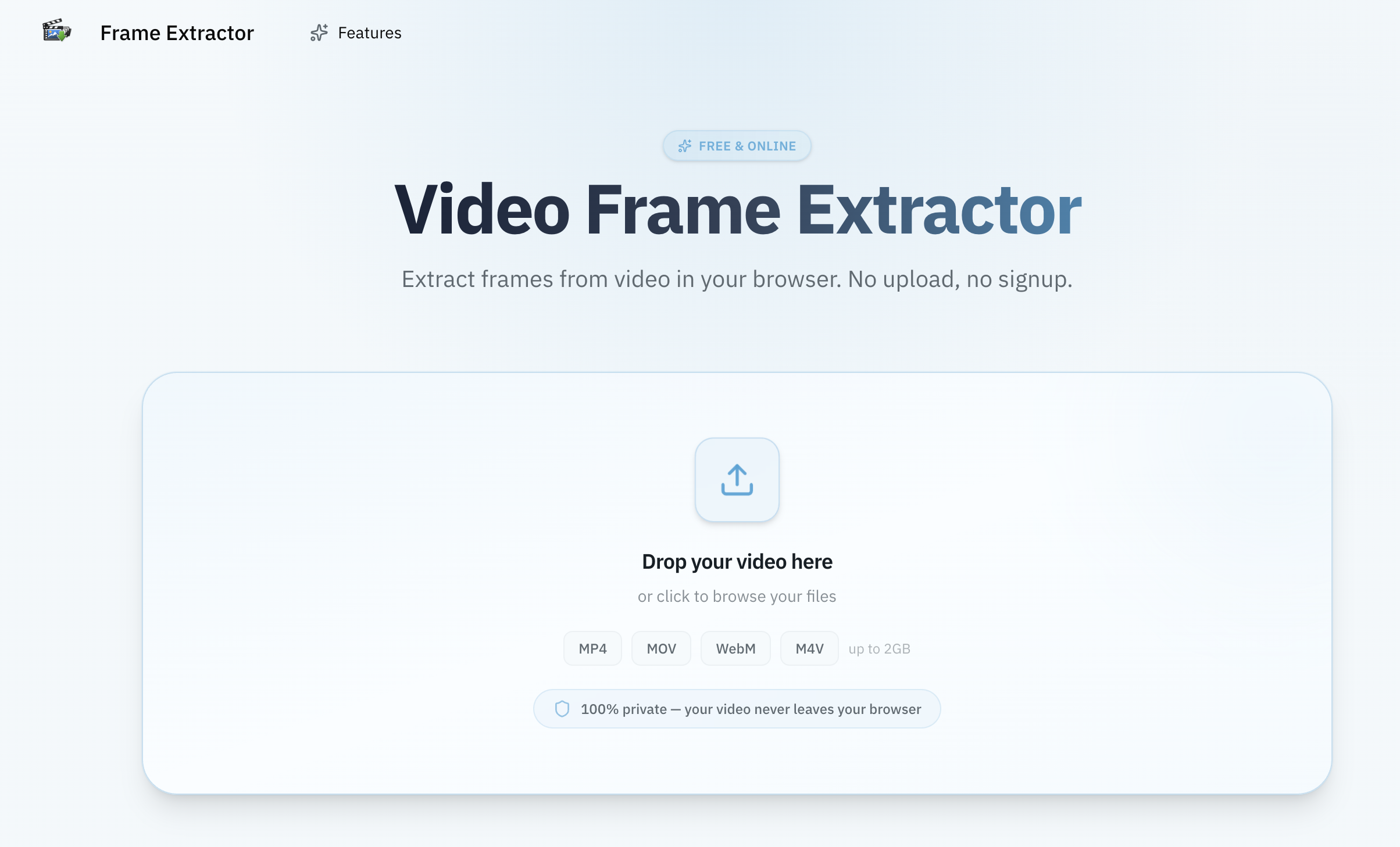 Frame Extractor
