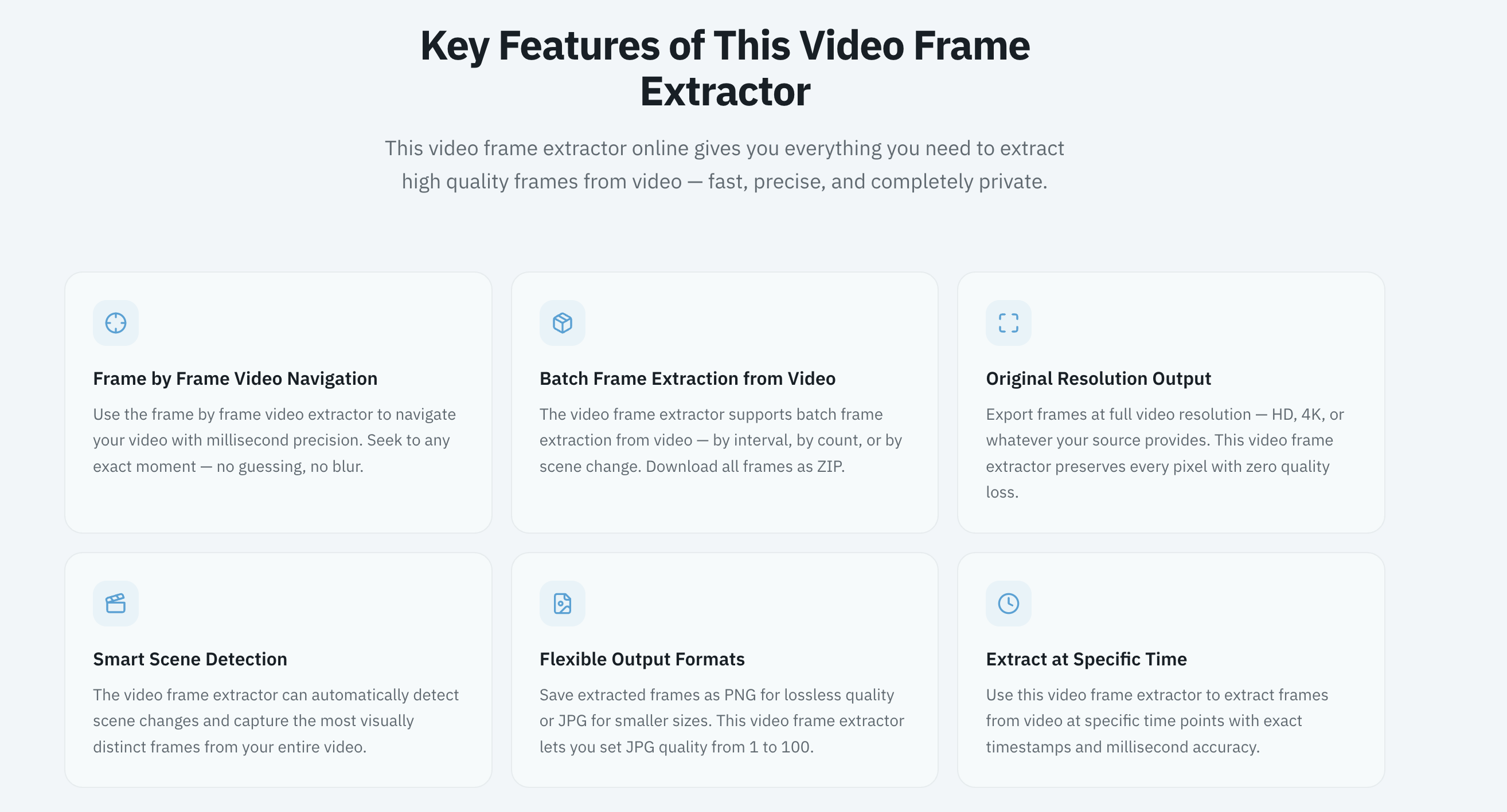 Frame Extractor