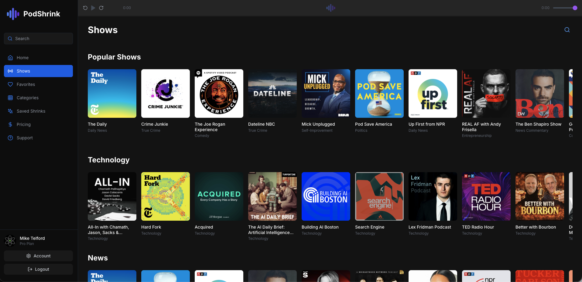 PodShrink