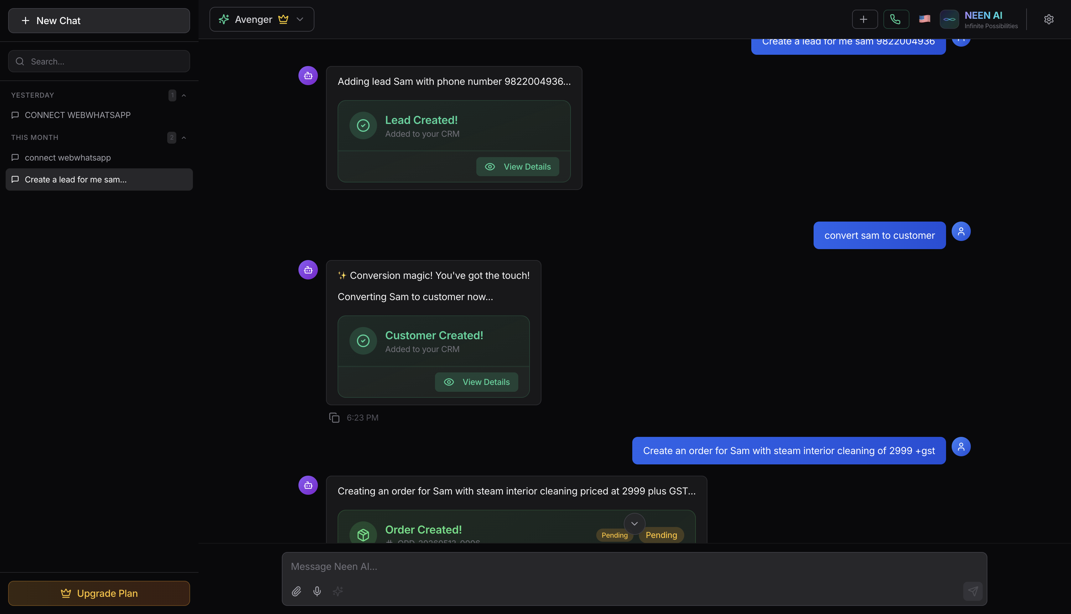 NeeN AI – AI Powered CRM & Smart Workspace
