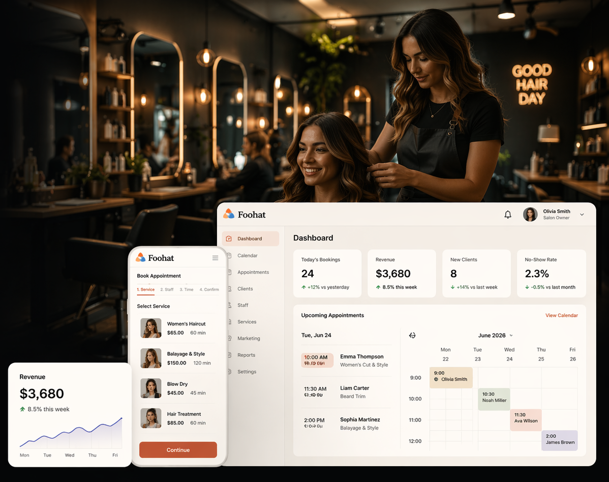 Foohat Salon Software