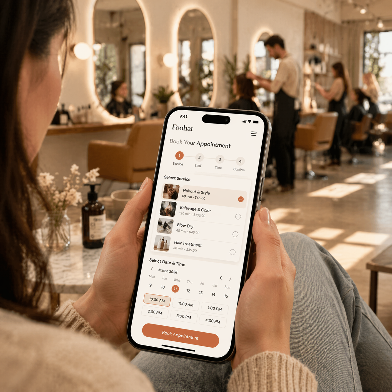 Foohat Salon Software