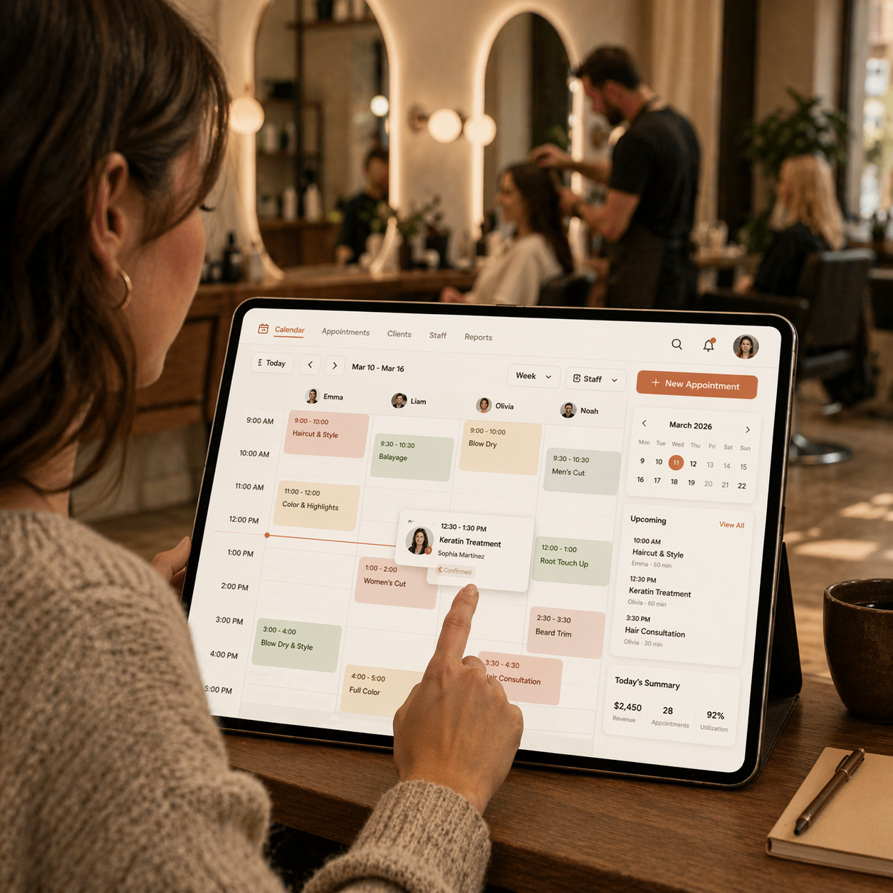 Foohat Salon Software
