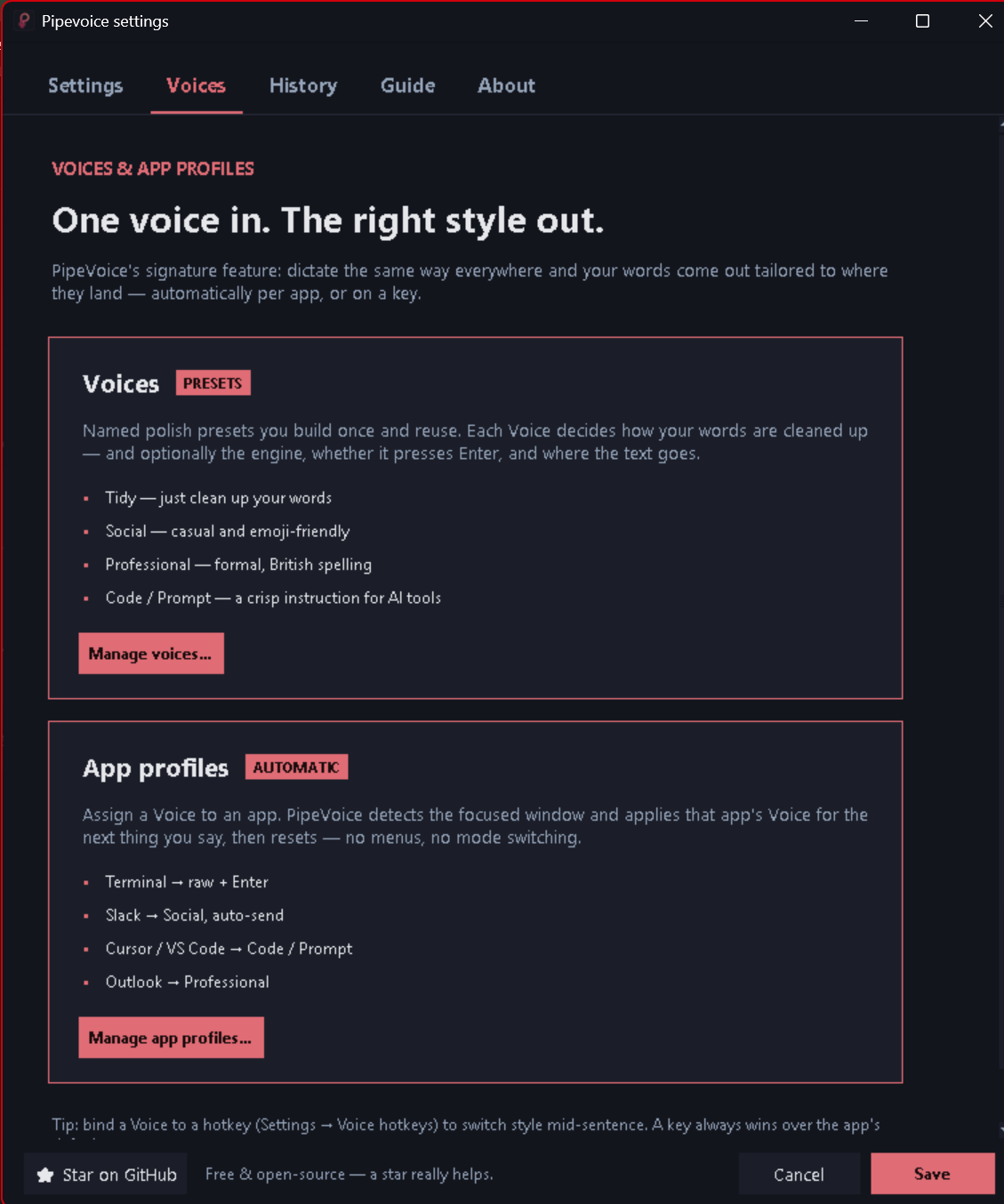Pipevoice
