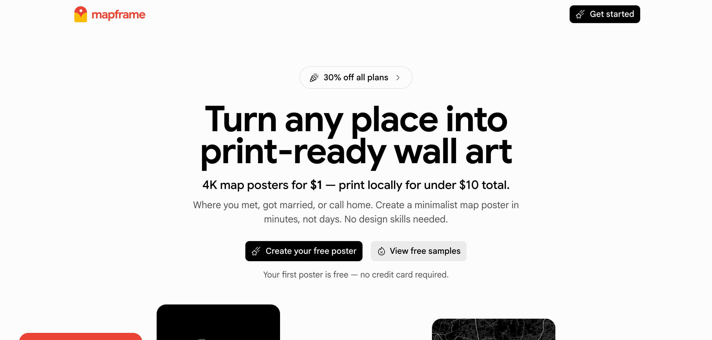 Map Posters