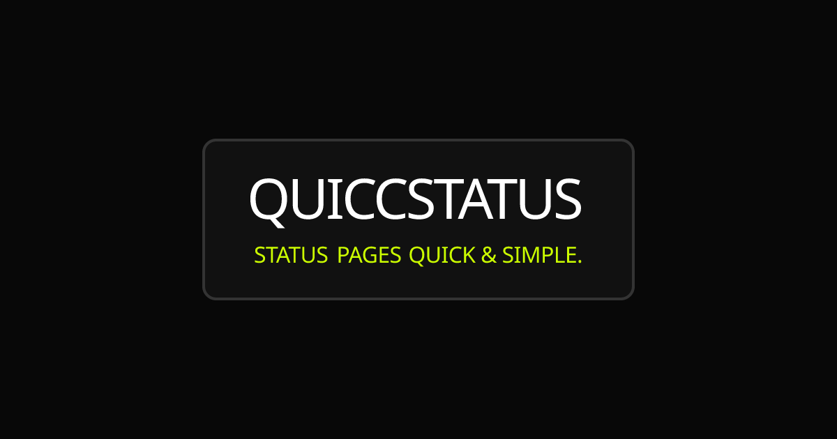 QUICCSTATUS